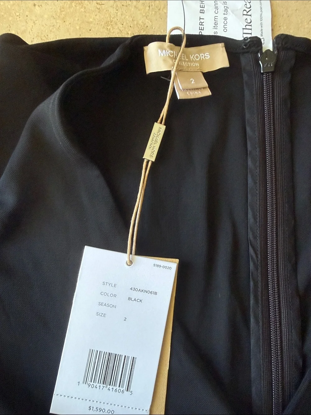 Michael Kors Collection sophisticated black